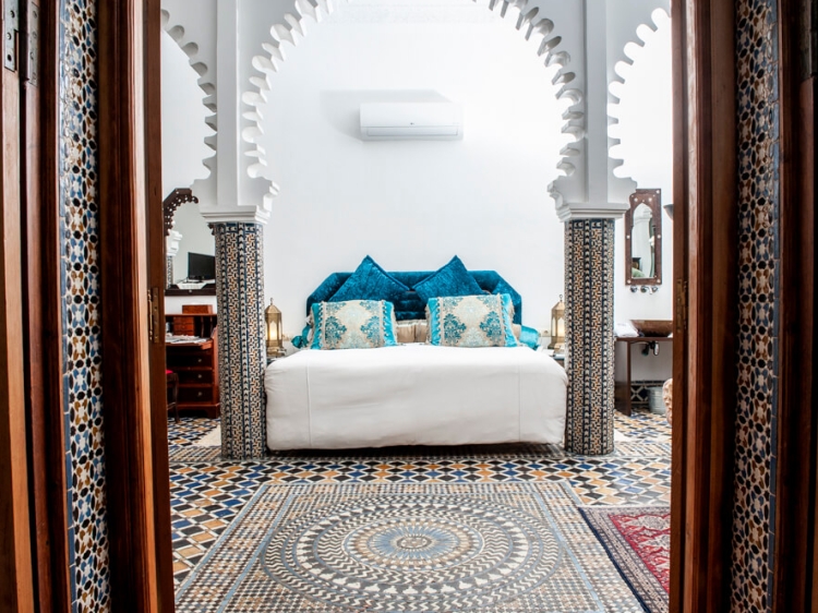 Blanco Riad, Hotel & Restaurant in der Medina von Tetouan 