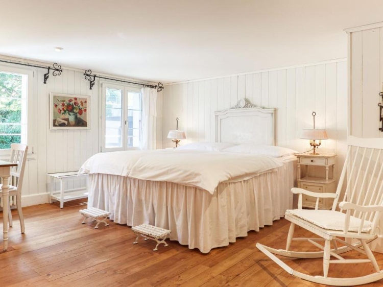 Grosszügiges Boutique-Zimmer Deluxe im Boutique-Hotel Schlüssel am Vierwaldstättersee