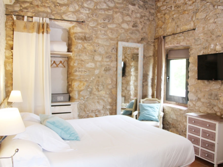 Zimmer im Hotel Mas Carreras 1846 Romantische Costa Brava