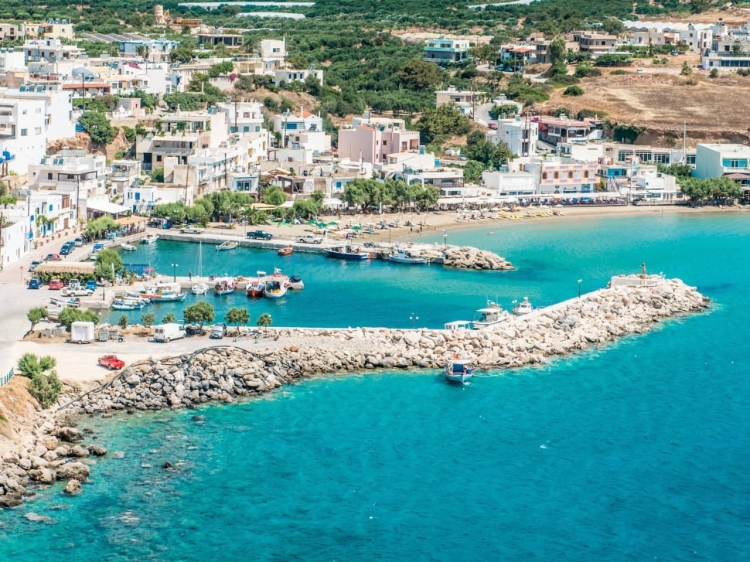 The White Houses Villen und charmante Wohnung zur Miete in Makrigialos Kreta
