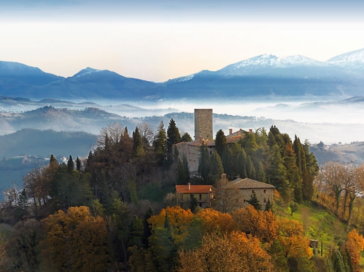 Castello de Petroia Umbria Hotel beste romantik