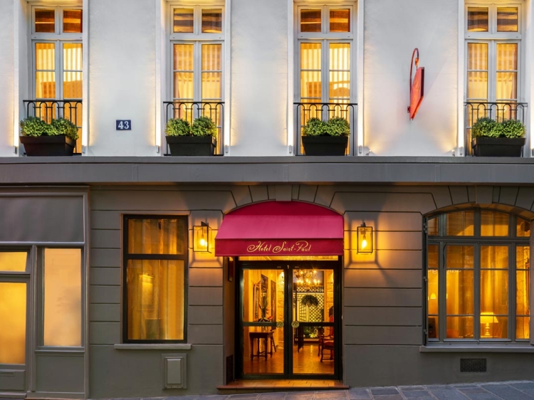 Hotel saint Paul Rive gauche Paris boutique hotel beste