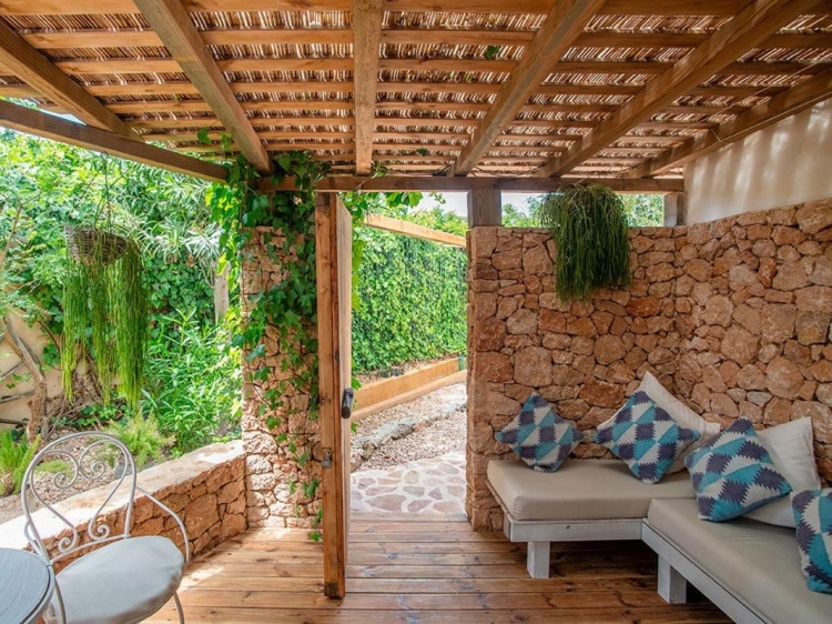 Can Aisha Boutique-Hotel mit Selbstverpflegung in der Nähe des Strandes formentera