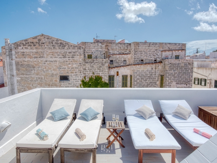 Rooftop Casa alberti mahon menorca hotel beste boutique luxus