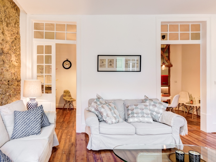 Charmantes Design Appartement Lissabon Stadtzentrum Baixa Chiado Lisboa Portugal