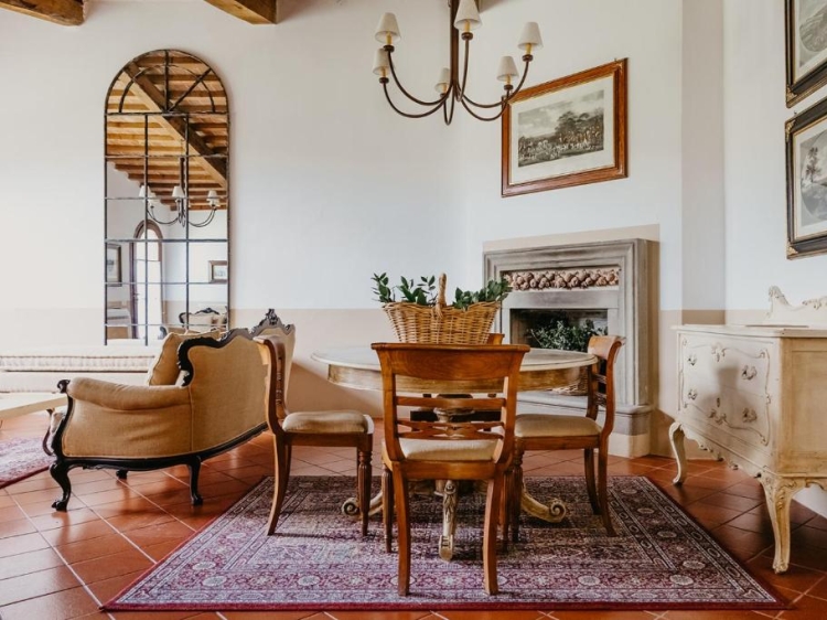 Wohnzimmer - Wunderschöne Ferienwohnung Ginestriccio in Bibbona