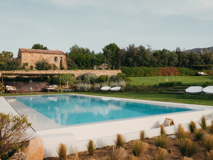Schönes Landhotel Sardinien Albero Capovolto
