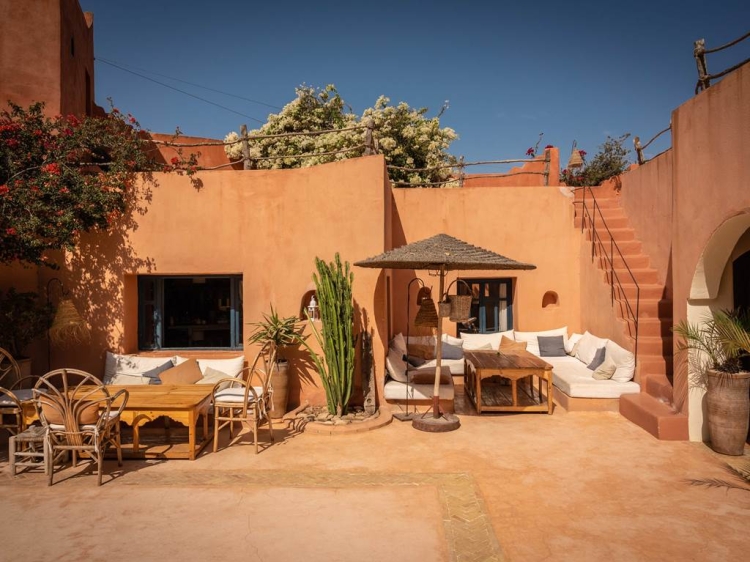 Riad Baoussala Boutique-Hotel in Essouira auf dem Lande sehr romantisch