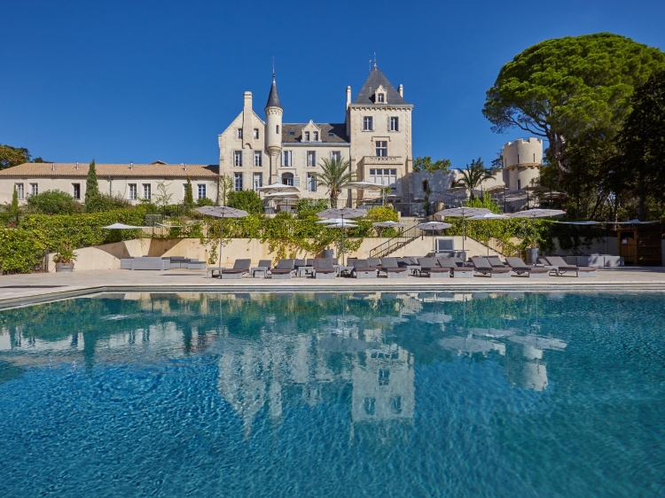 CHATEAU LES CARRASSES luxus romatik beste