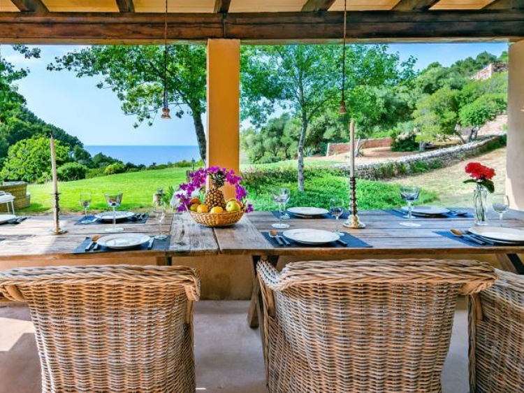 Finca EcoLuxe Playa Valldemossa hause zu vermieten boutique in Mallorca