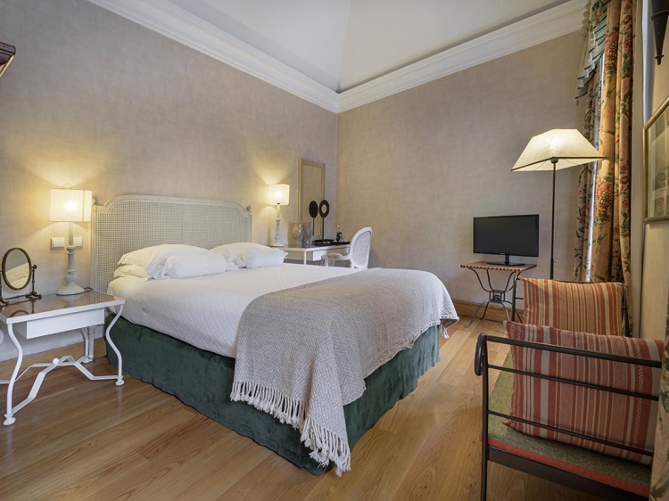 Gebäude des besten Hotels in Lissabon Solar do Castelo Romantisch und luxuriös