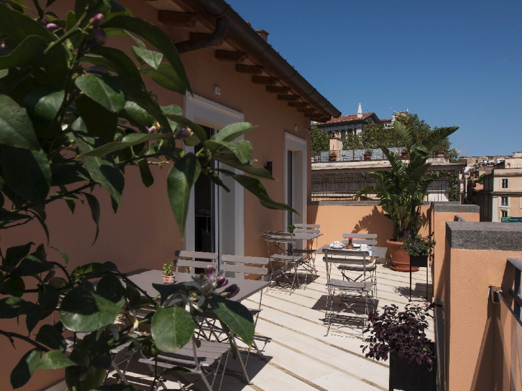 Palazzo Caruso - Barberini Mansion Hotel Rome beste doppelzimmer Terrace