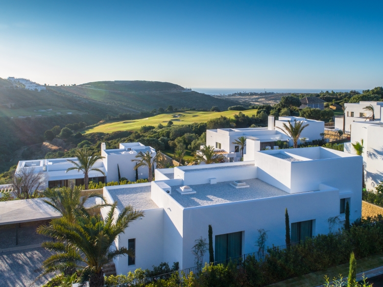private villa in caseres spanien