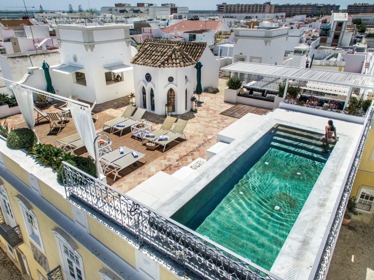 Casa Fuzetta Villa Algarve Portugal Traumhaus mit Terrasse und Pool