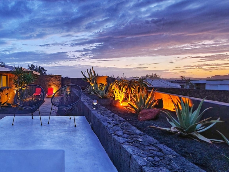 Beach House 93 Lanzarote Famara Kanarische Inseln Kanaren Spanien Ferienhaus mit Charme