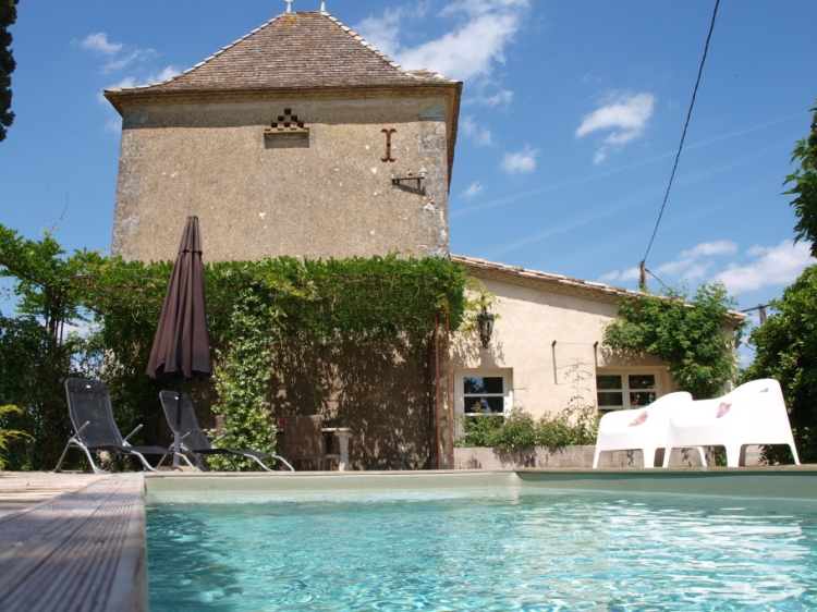 Villa Lafage Pigeon Tower Ferienhaus in Frankreich