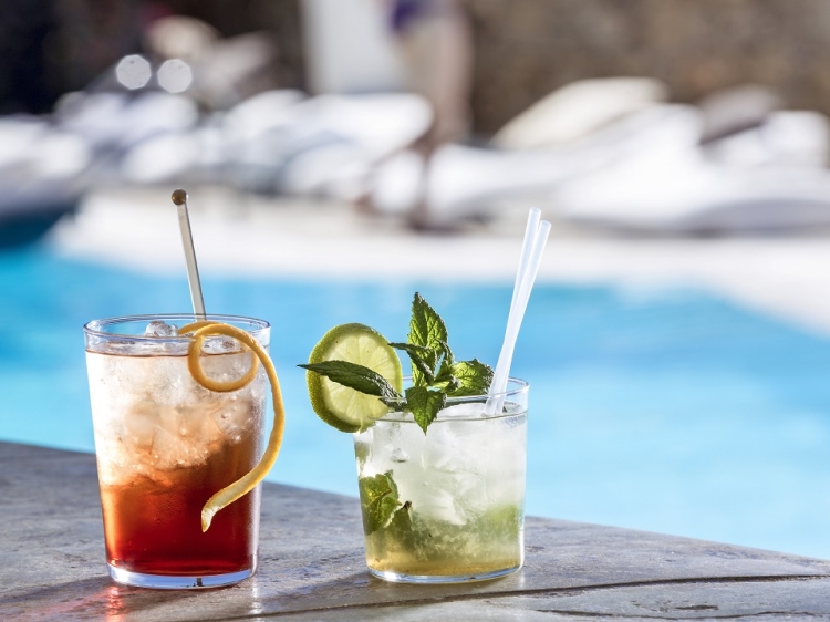 Cooktail am Ostraco Hotel & Suites mykonos hotel boutique luxus beste
