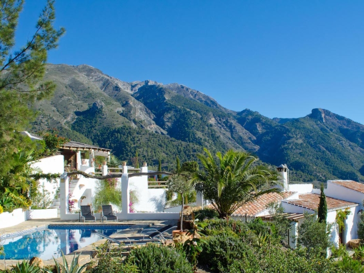 El Cortigo Hunting Lodge Private Ferien Villa in Andalusien Malaga Spanien luxus