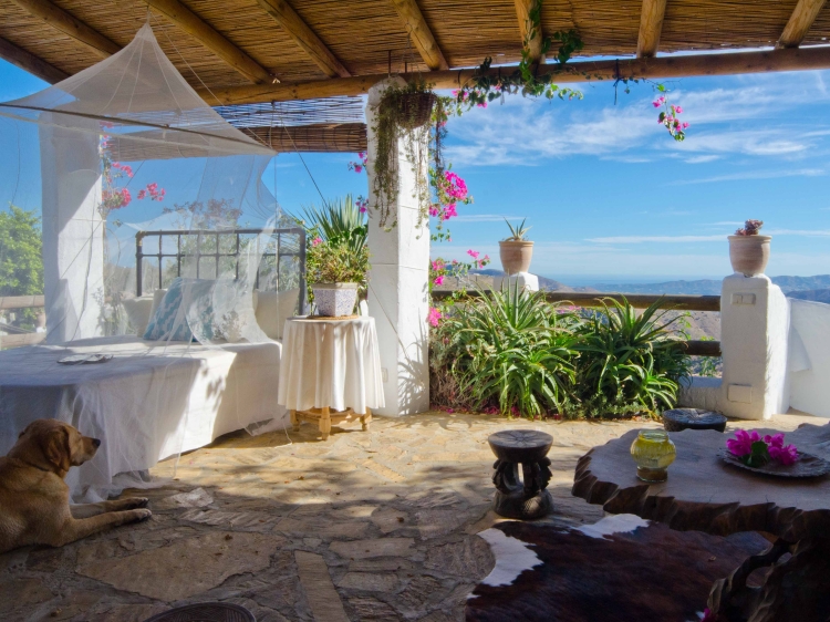 El Cortigo Hunting Lodge Private Ferien Villa in Andalusien Malaga Spanien