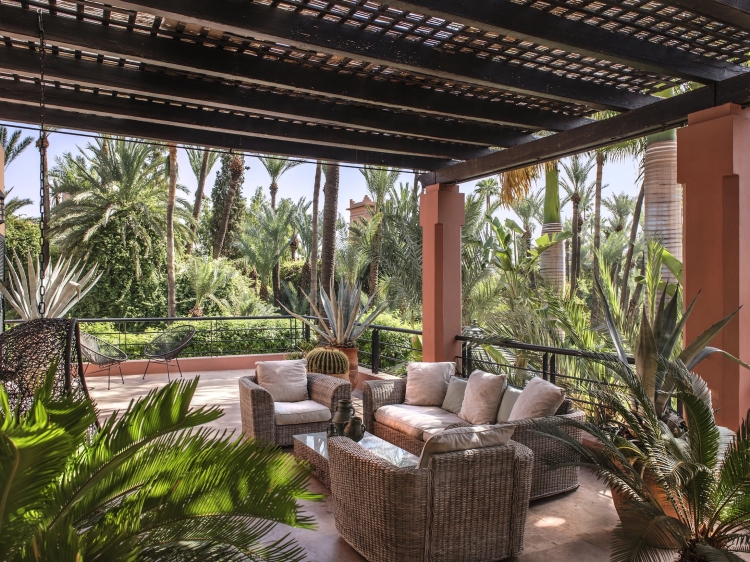 Villa Kallaris privates Ferienhaus in Marrakesch Marokko 