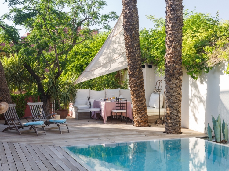 Villa Kallaris privates Ferienhaus in Marrakesch Marokko 