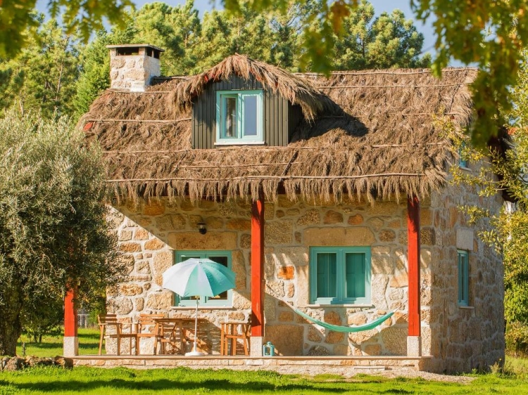 Chão do Rio Ferienhaus Ferienunterkunft Portugal auf dem Land Oeko Tourismus 