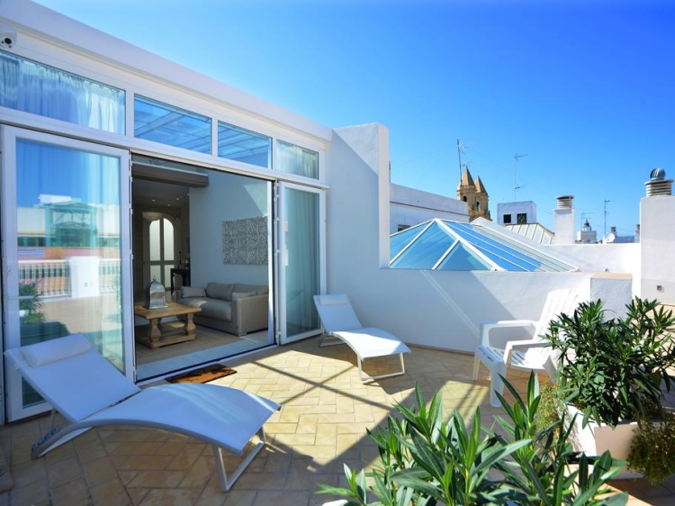 El Armador Casa Palacio Modernisch Penthouse Leuchtend