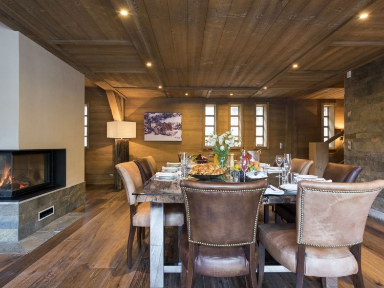 Wohnen im Chalet Ambre Ferienvilla Ski Frannkreich Luxushaus Luxus Apartment