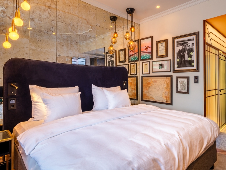 Doppelzimmer am Amerikalinjen Hotel design and modern in Oslo