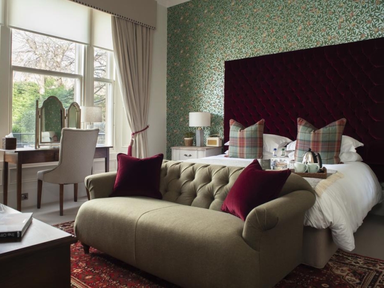 The Dunstane Houses Edinburgh Scotland boutique hotel besonders luxuriös aussergewöhnlich chic klein
