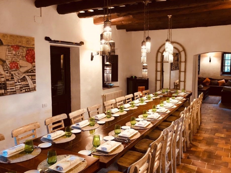 Wohnen im / Verweilen im Clubhouse 27 Maisa Cal Mingo Sitges Spanien  boutique hotel  besonders luxuriös aussergewöhnlich trendig schick cool klein