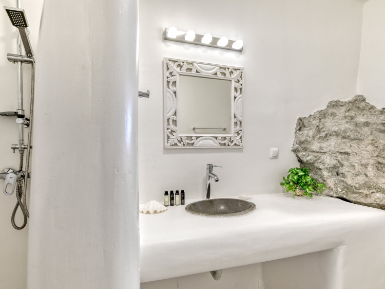 Verweilen Sie in der Ferienvilla Mykonos Panormos Villa in Griechenland kleine Boutique Hotels 