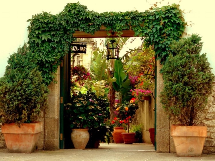 Costa Vella Hotel tür in Santiago de Compostela beste boutique b&b