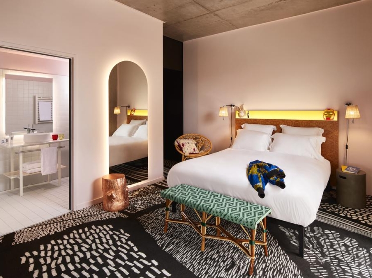 Mama Shelter Lille boutique hotel besonders luxuriös aussergewöhnlich trendig chic cool 