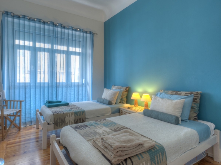 Wohnen in der Ferienwohnung Casa Gloria Apartment Lisbon Center Lissabon Portugal boutique hotel besonders luxuriös aussergewöhnlich trendig chic cool klein