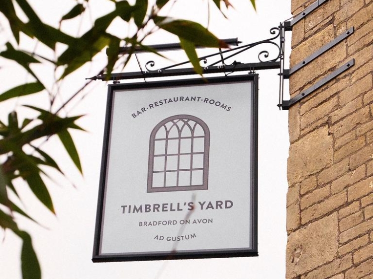 Timbrell's Yard Bradford on Avon boutique hotel besonders luxuriös aussergewöhnlich trendig chic cool klein
