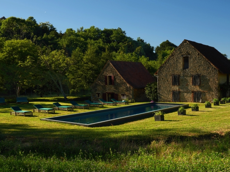 Schloss Chateau La Bourlie Urval Dordogne Frankreich kleine Boutique Hotels 