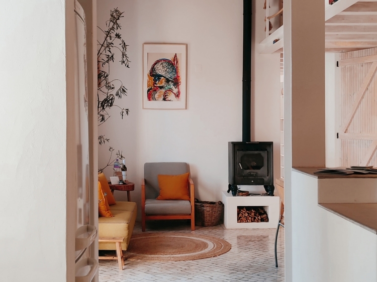 Fireplace, Casa Linear, Algarve, Portugal , Secret Places