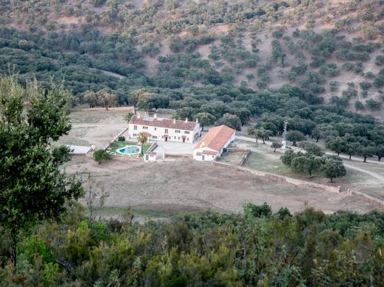 Huerta Barba villa zu vermieten in Aracena