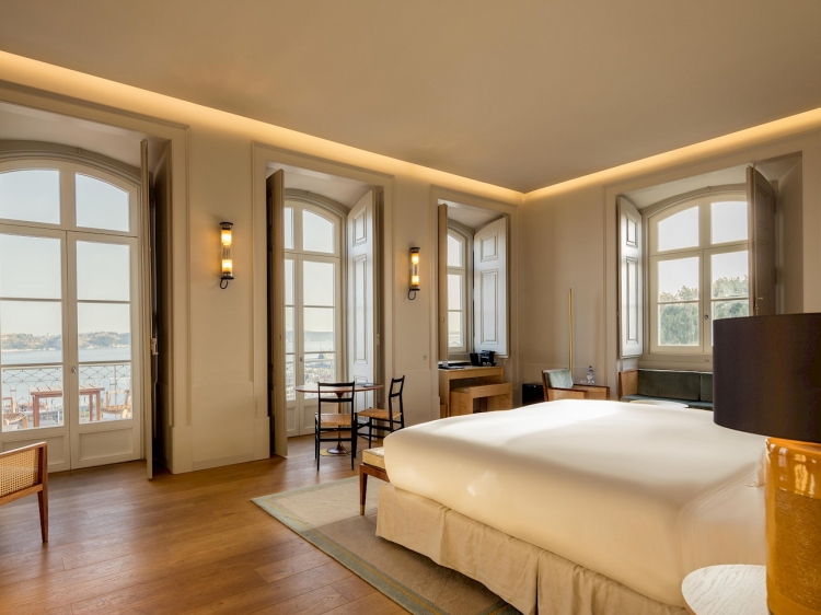 Luxus Boutique Hotel Verride Palácio Santa Catarina Städtetrip Lissabon Portugal