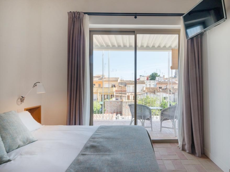 Hotel Can Liret Palafrugell Spanien privater Pool Urlaubsunterkunft