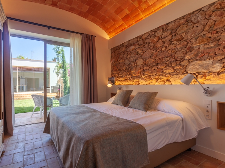 Hotel Can Liret Palafrugell Spanien privater Pool Urlaubsunterkunft