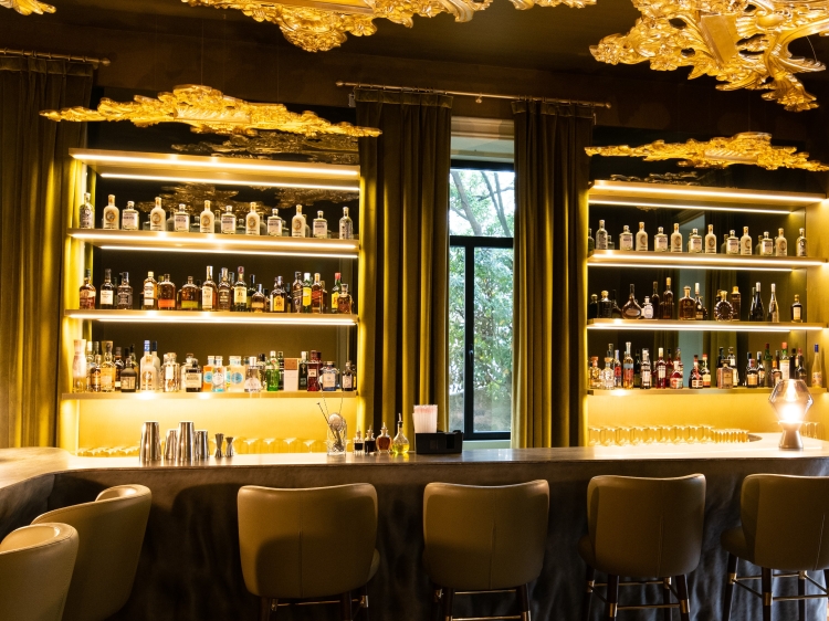 Vila Foz Bar,Vila Foz Hotel & SPA,Luxus,sanftes Licht,modernes Design