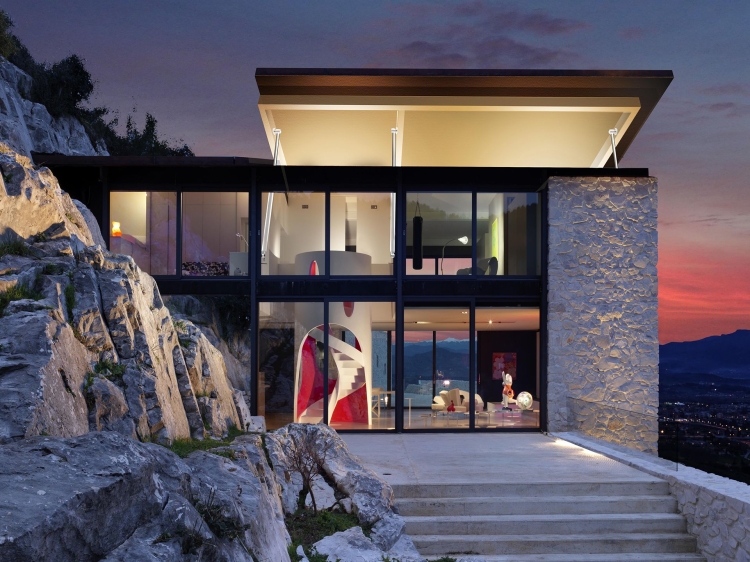 The Butterflies La Farfalla Lucca Italien Urlaub Panoramablick privater Jacuzzi Swimmingpool