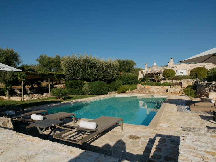 La Villa Cavallerizza schöne abgelegene Villa mit Pool Apulien Italien am Meer