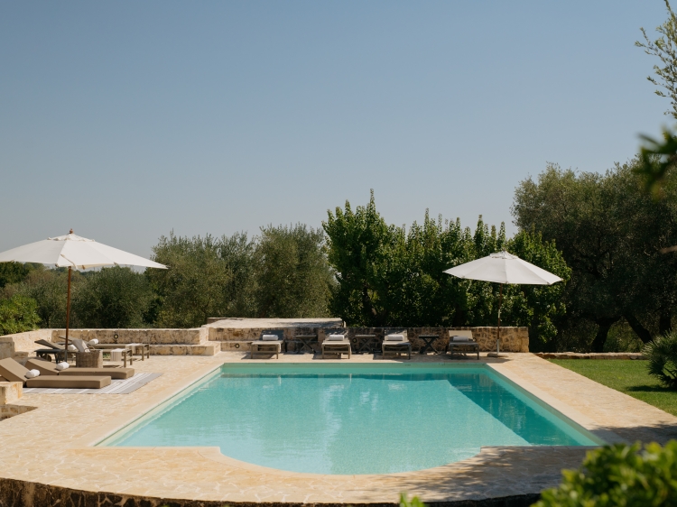 La Villa Cavallerizza schöne abgelegene Villa mit Pool Apulien Italien am Meer