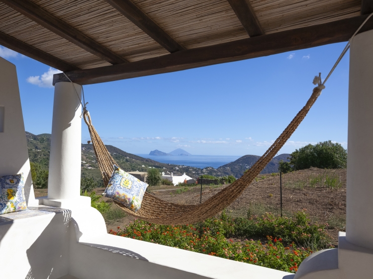 Charmante Villa Meerblick Lipari Äolische Inseln