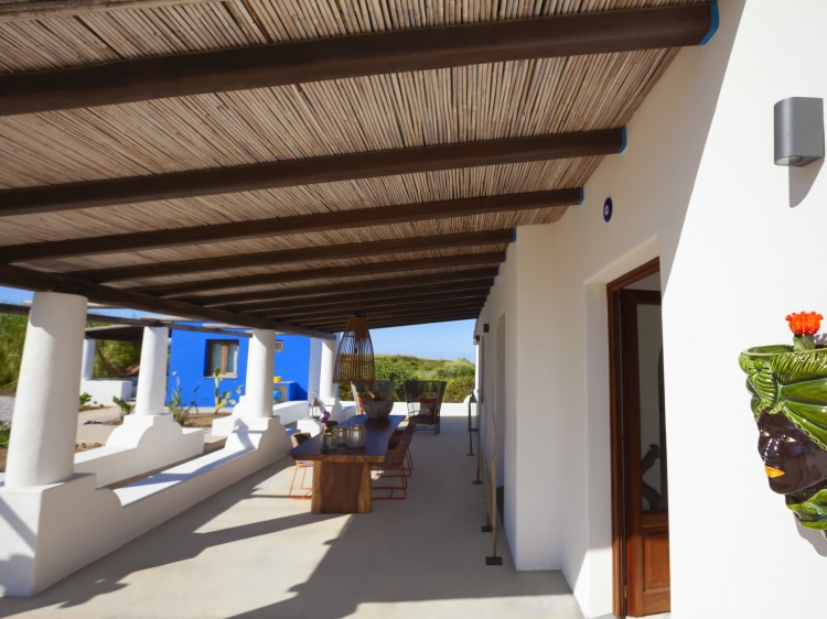 Charmante Villa Meerblick Lipari Äolische Inseln