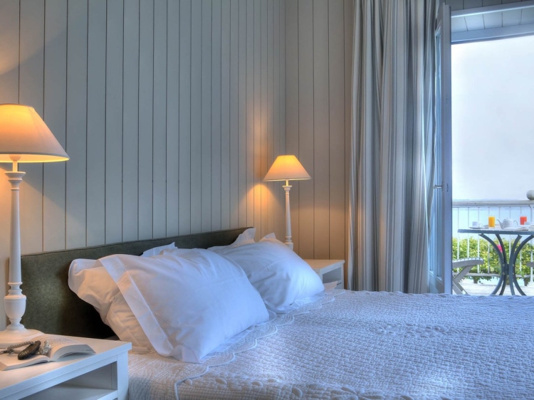 Grand Hotel des Bains View in Locquirec britanny beste Boutique-Unterkunft am Strand Doppelzimmer