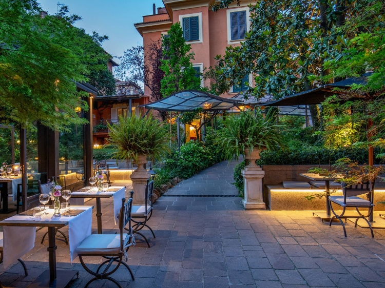 Hotel San Anselmo, ein kleines und schönes Hotel in Rom.